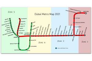 Метро Дубая в 2024 году. Полезная и нужная информация.