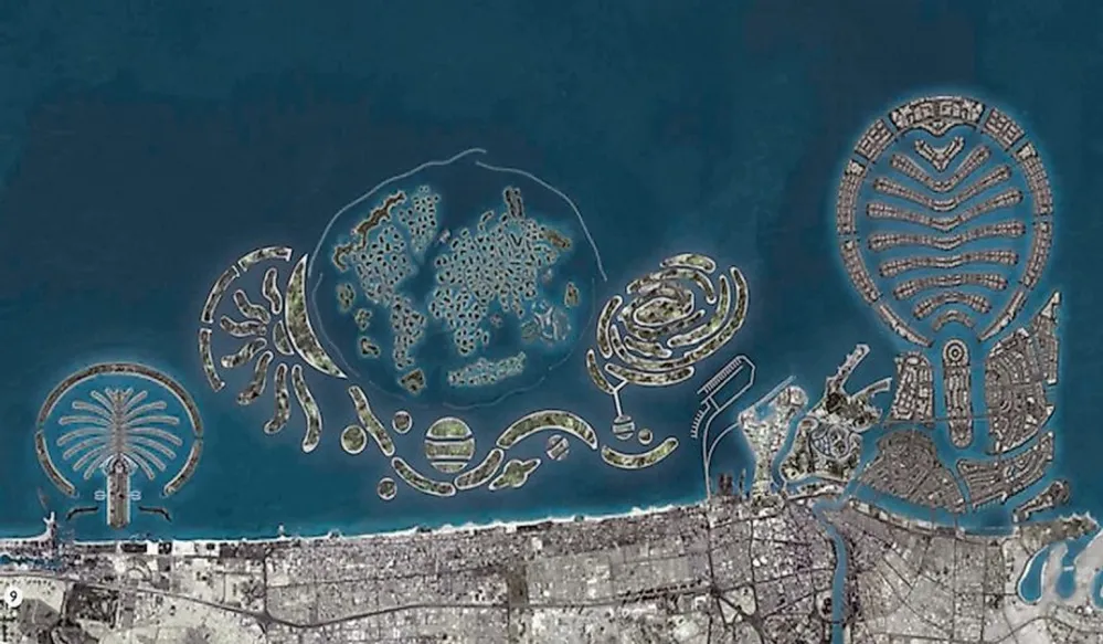 искусственных островов Dubai Islands
