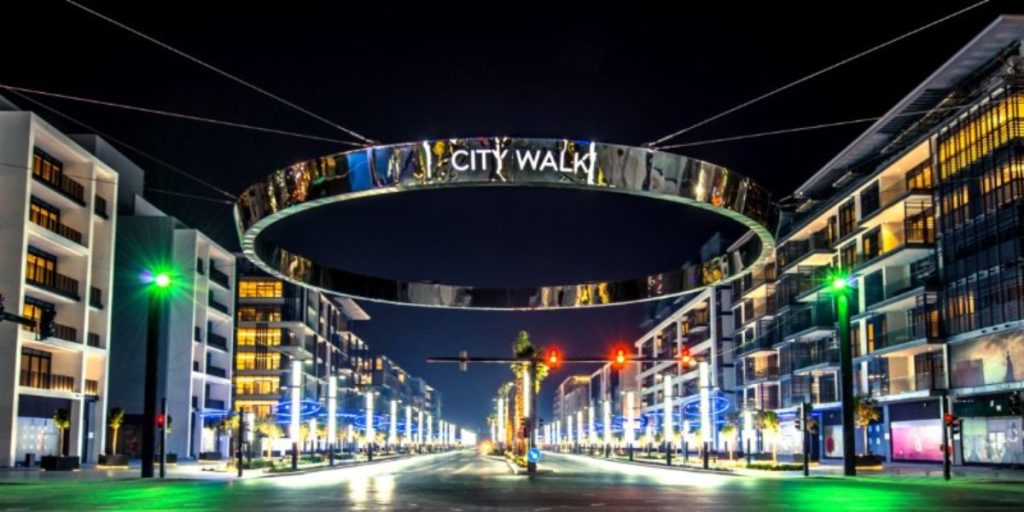Обзор района City Walk в Дубае (Сити Уолк) в Дубае в 2024 году.