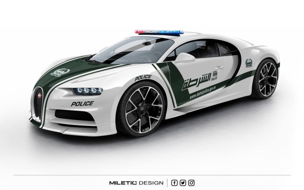 Единственная страна с Bugatti Veyron в полиции страны 