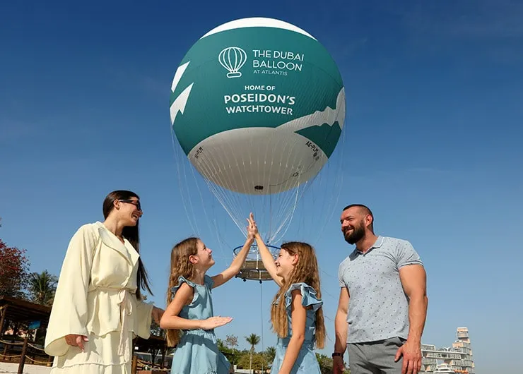 Воздушный шар в Дубае The Dubai Balloon