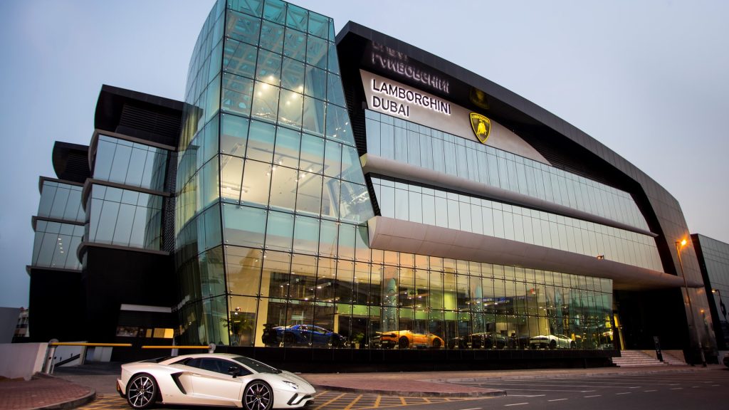 Lamborghini Showroom Dubai